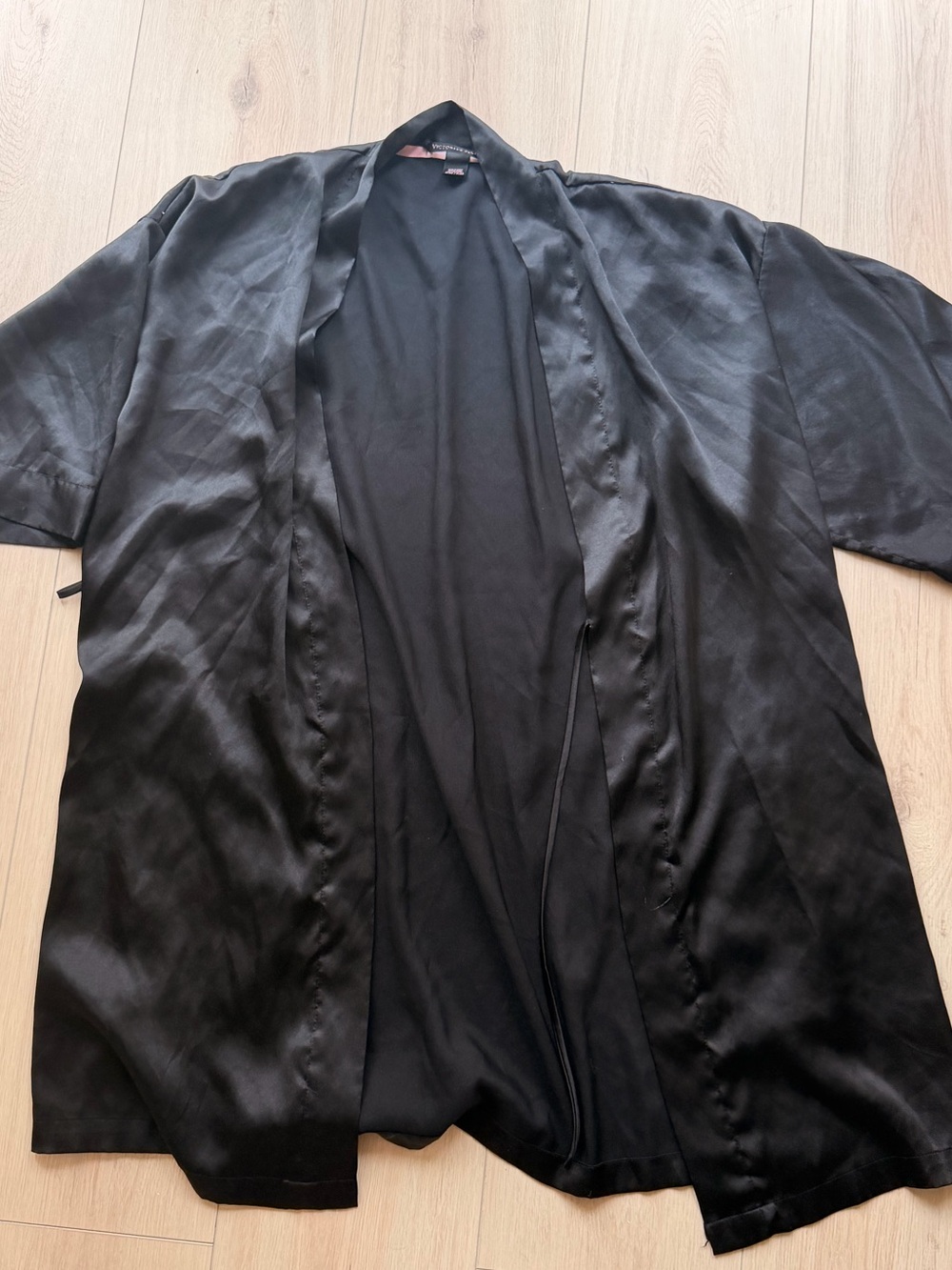Black with Pink Strip VS Robe